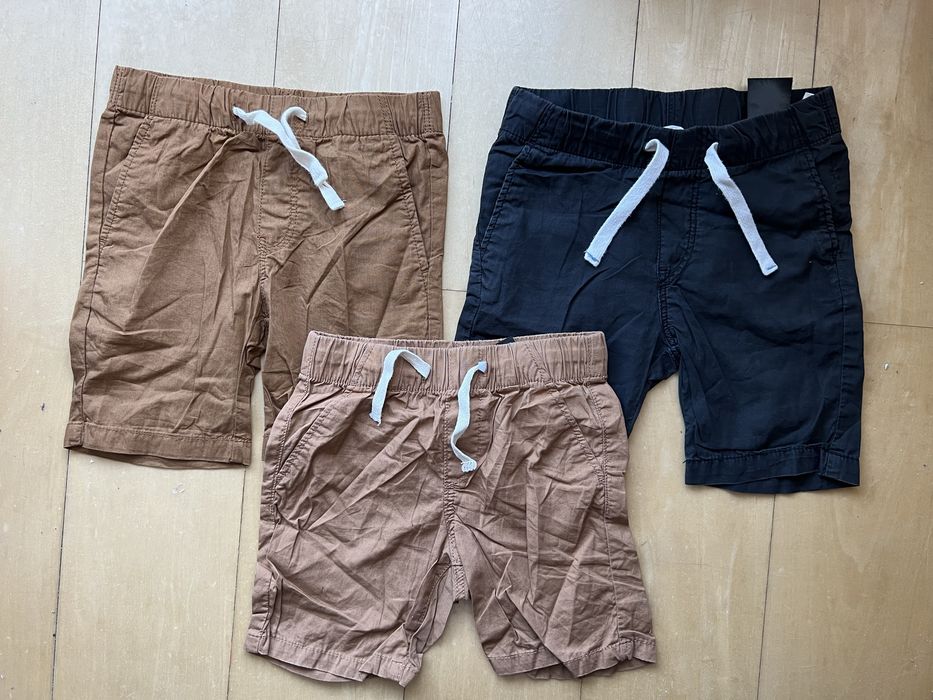 Szorty H&M  (3 sztuki) / 104
