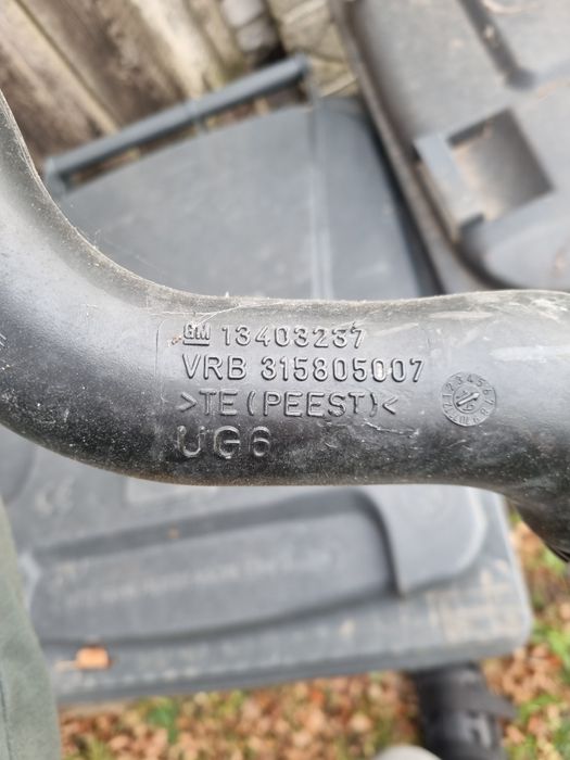 Przewody doładowania opel corsa E 1.4 t 101 koni