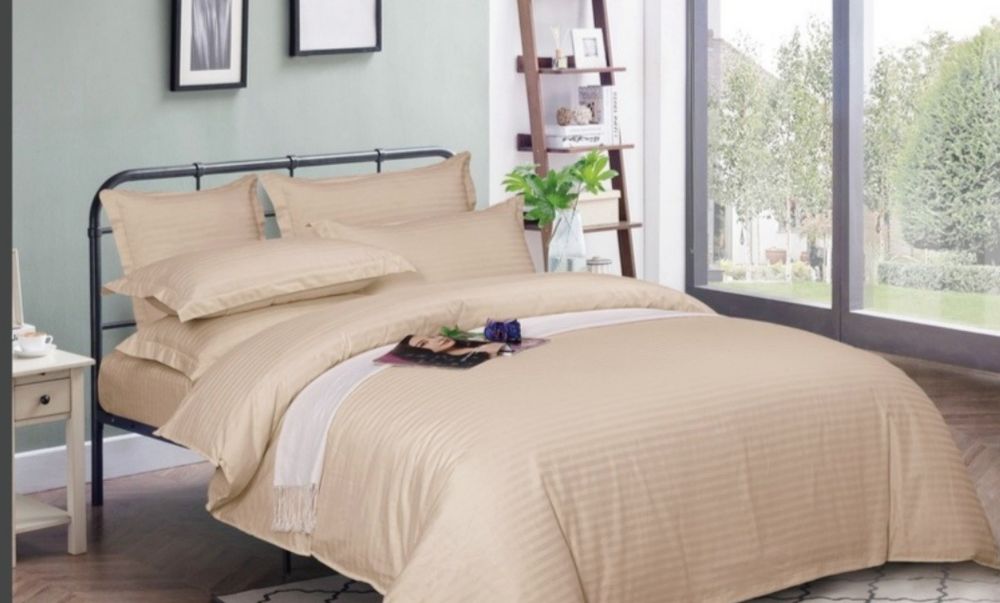 Пошив постельного из страйп-сатина