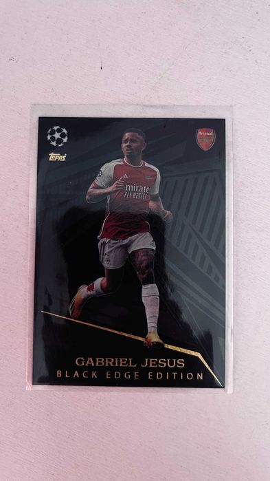 Topps Match Attax CL 25/26 Black Edge Edition Gabriel Jesus No.492