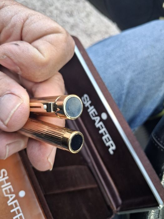 Caneta Sheaffer Gold Plated