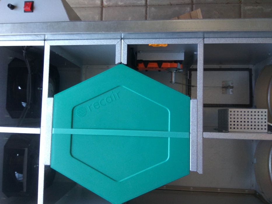 Centrala wentylacyjna ECS 350m3/h by-pass A300 EC rekuperacja Różne