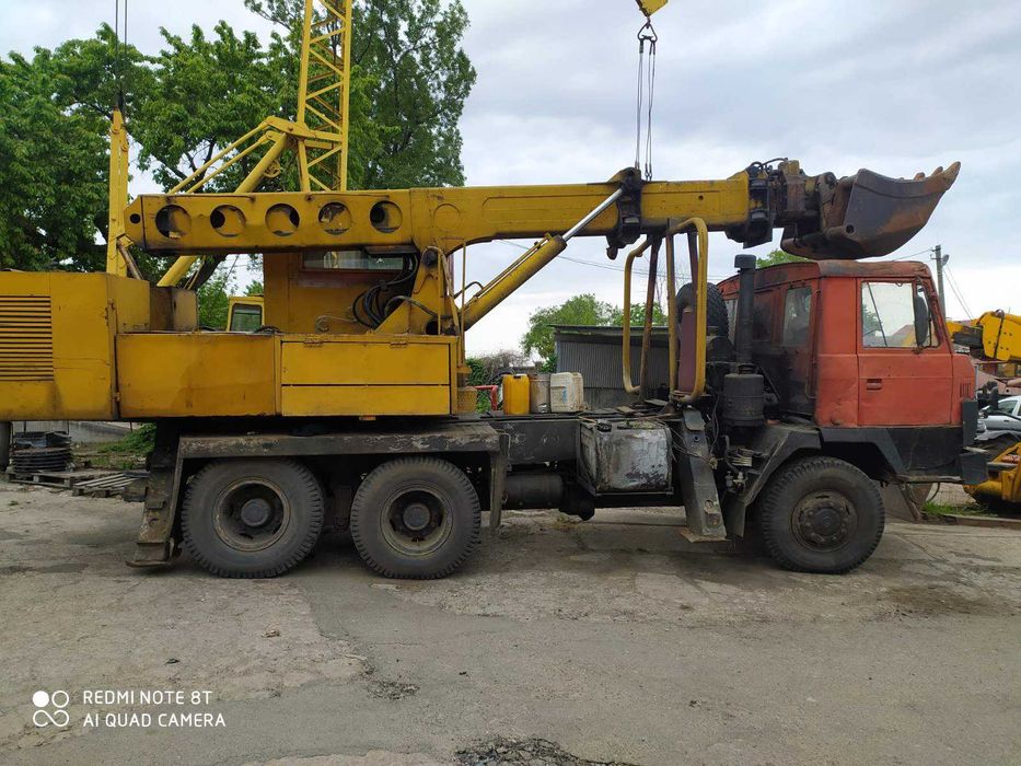 Автокрани 25-28 т, навантажувач, викорчовувач JCB, земснаряд