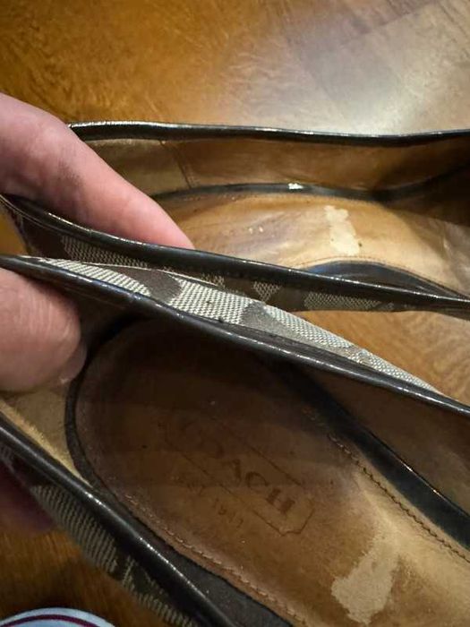 Buty szpilki Coach Signature Breana High Heels 12cm 37.5