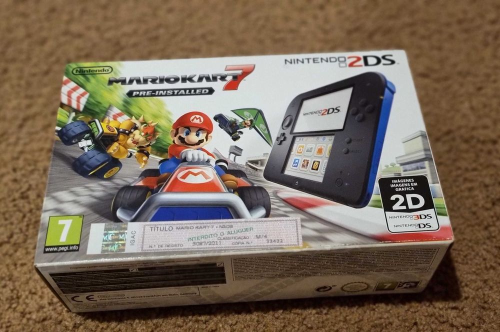 Nintendo 2DS com cartao 4G
