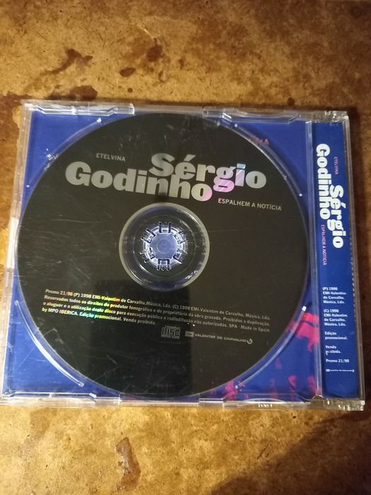 Cd single Sérgio Godinho
