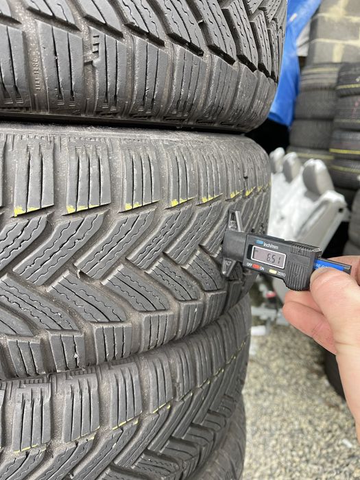 ‼️ 195.65r15 Michelin Alpin 6 зимовв шини колеса 4шт 6,5-6,8мм