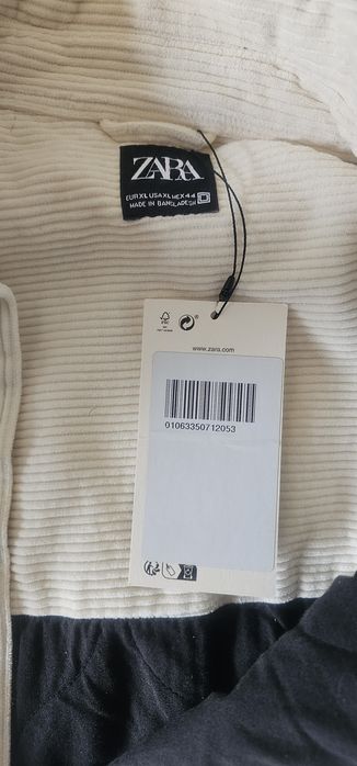 Casaco Zara, tamanho XL