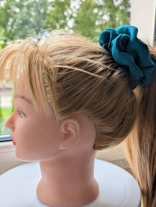 Scrunchie turkus