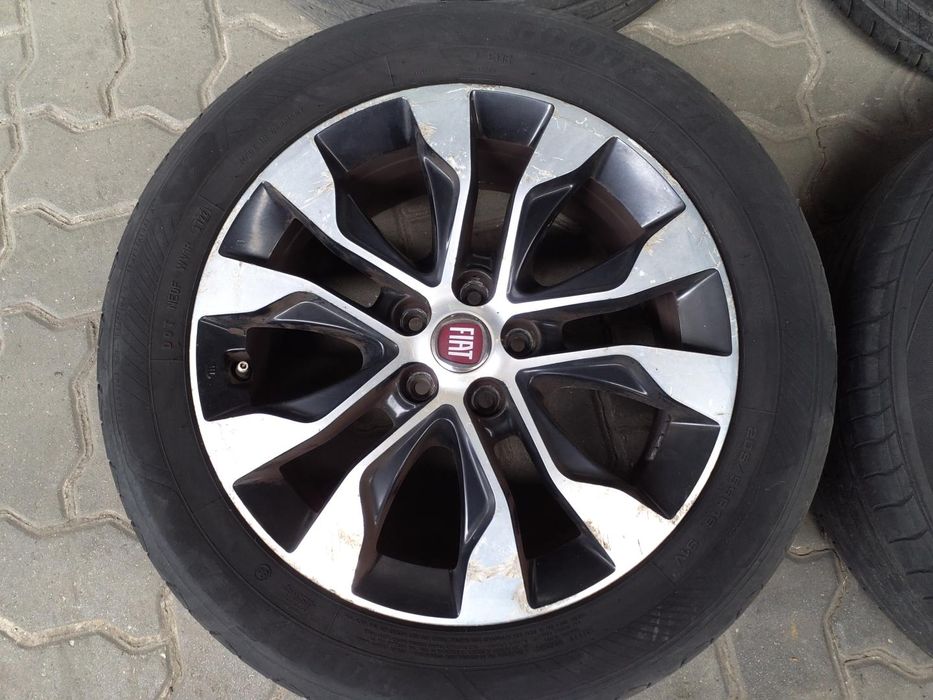 Jantes Fiat R16 Com Pneus 205/55 Furação 5X98
