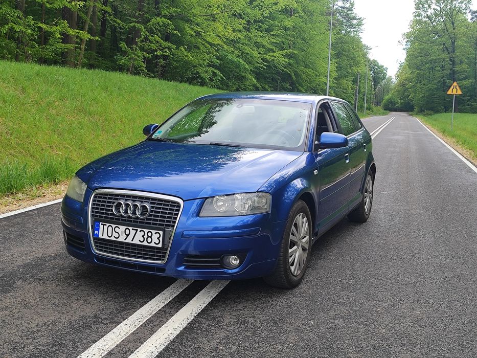 Audi A3 8P • 1.6 Benzyna • 215 tys km • Podgrzewane Fotele • 4el szyby