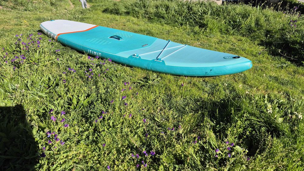 SUP Itiwit 10' Touring Completo, Bomba Elétrica, 2 Coletes, Excelente