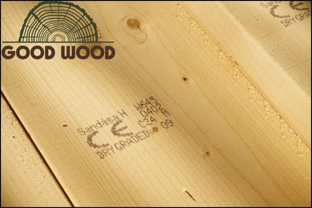 Legary tarasowe 45x170 C24 podłogowe kantówka DREWNO SKANDYNAWSKIE