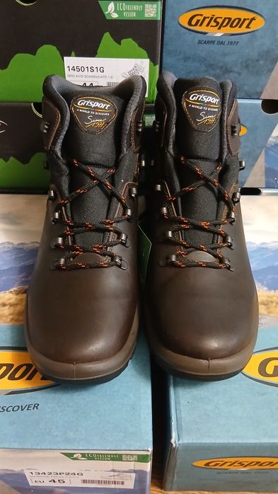 Трекінгові черевики кросівки Grisport 13423P24G підошва Vibram