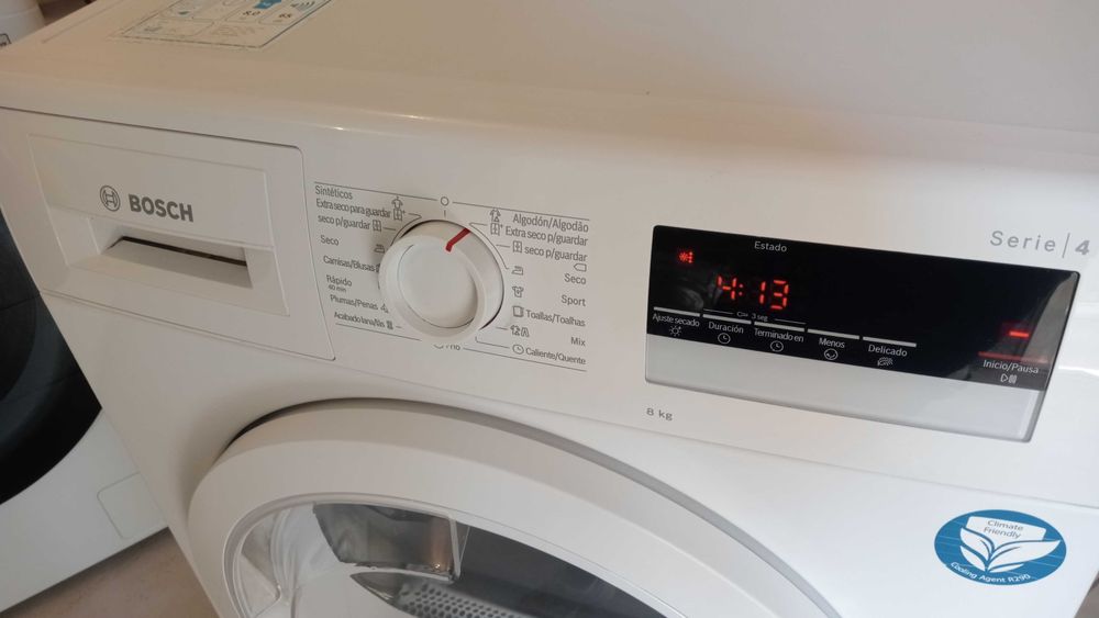 Máquina de secar roupa Bosch como nova