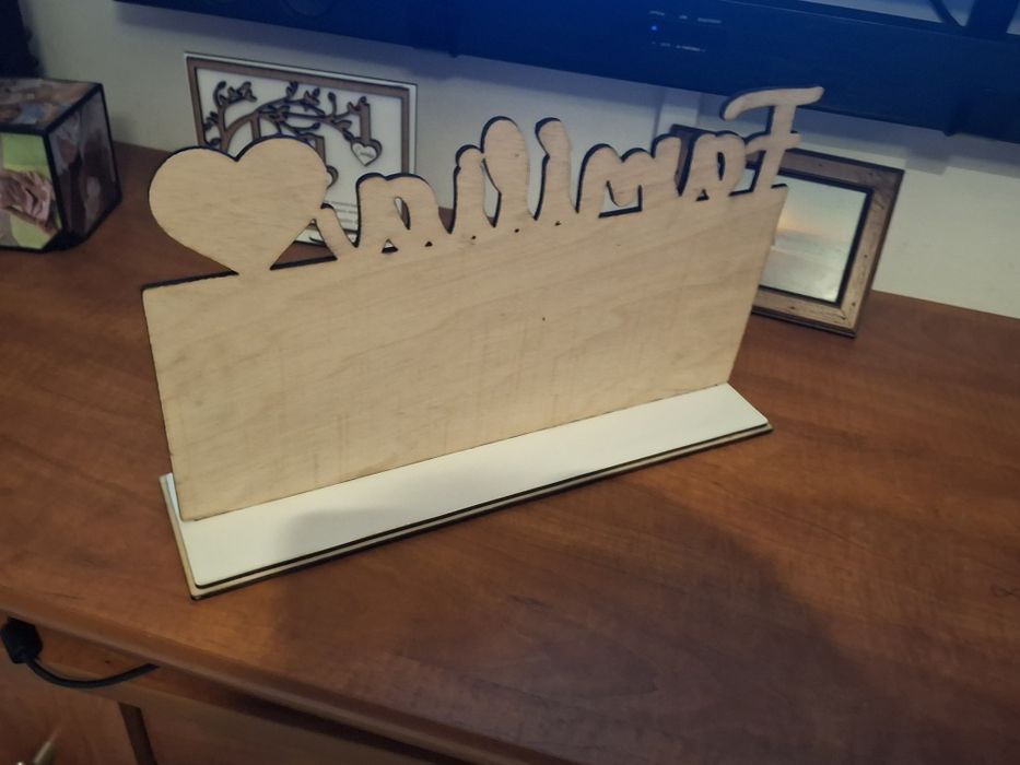 Moldura da Família Personalizada