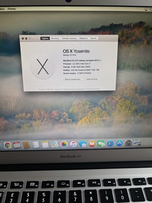 MacBook Air - stan bardzo dobry