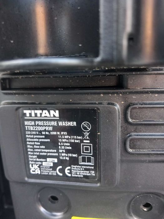 Myjka wysokociśnieniowa Titan 150 Bar nowa !!