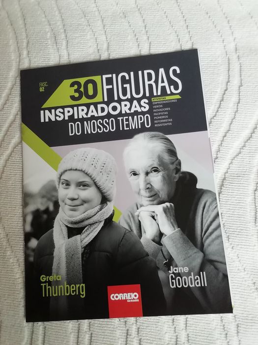 Fascículo n°2  de "30 figuras inspiradoras do nosso tempo", novo