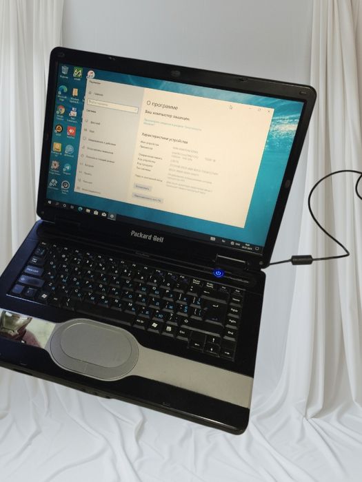Notebook PackardBell V5908W 2/80Gb 2xCPU Wi-Fi BT Windows 10 64Bit