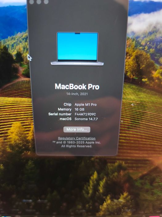 Macbook Pro 14" 16GB