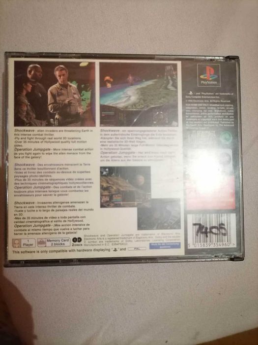 Shockwave Assault BIG BOX PS1 PSX Playstation 1