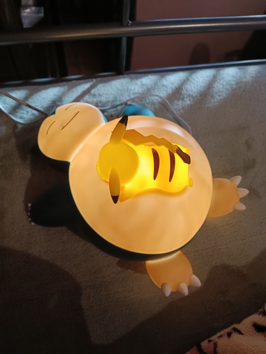 Luz Led Snorlax e Pikachu