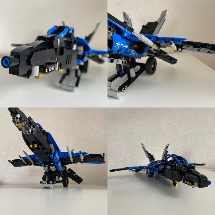 Lego Technic модель винищувача F/A Super Hornet, лего літак, оригінал