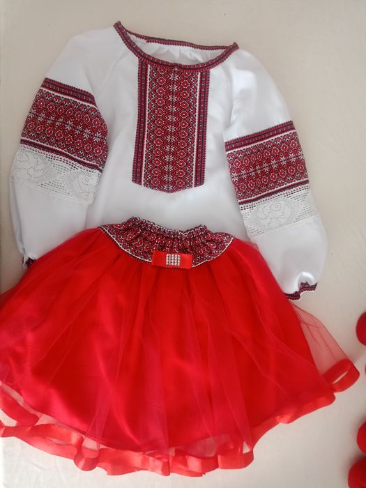 Вишиванка костюм для дівчинки