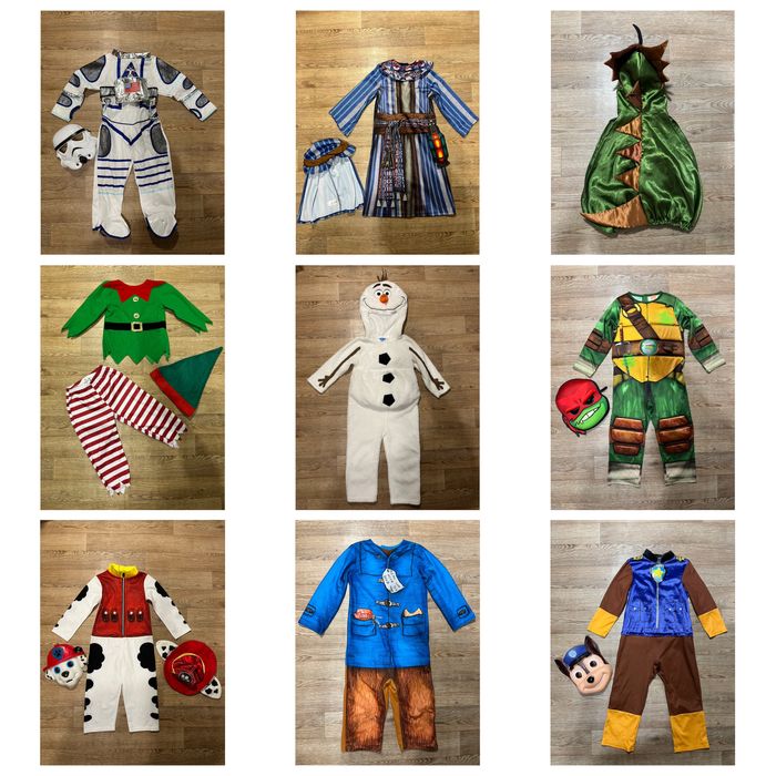 Карнавальный костюм для мальчика на 3-4 года на новый год 98-104 см