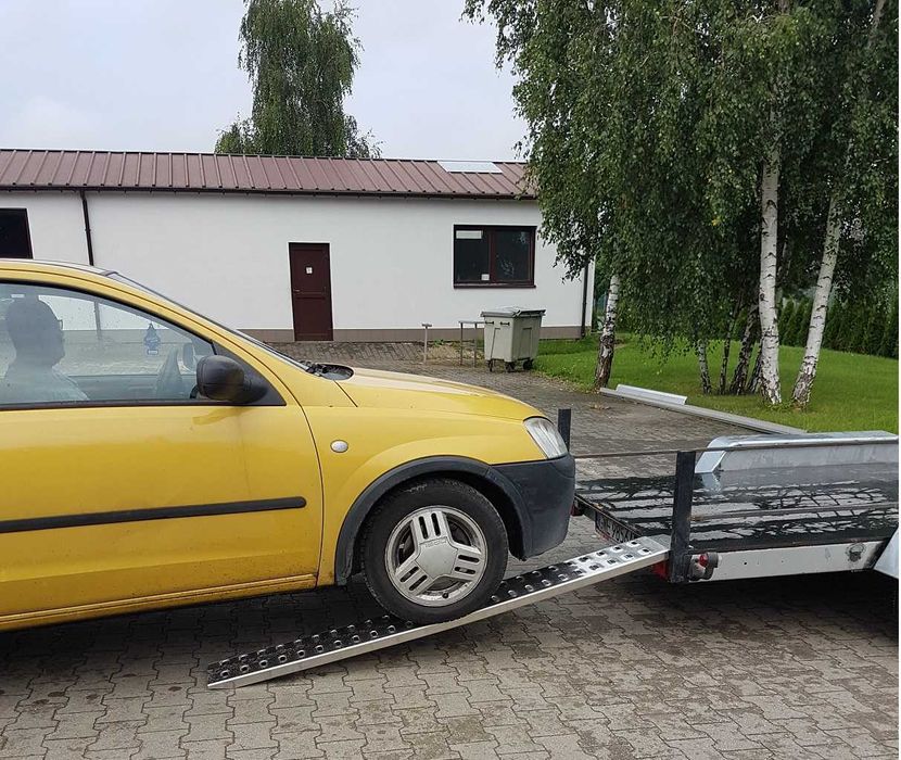 Najazd-podjazdy aluminiowe koparka, quad , kosiarka .Nośność 400 kg.