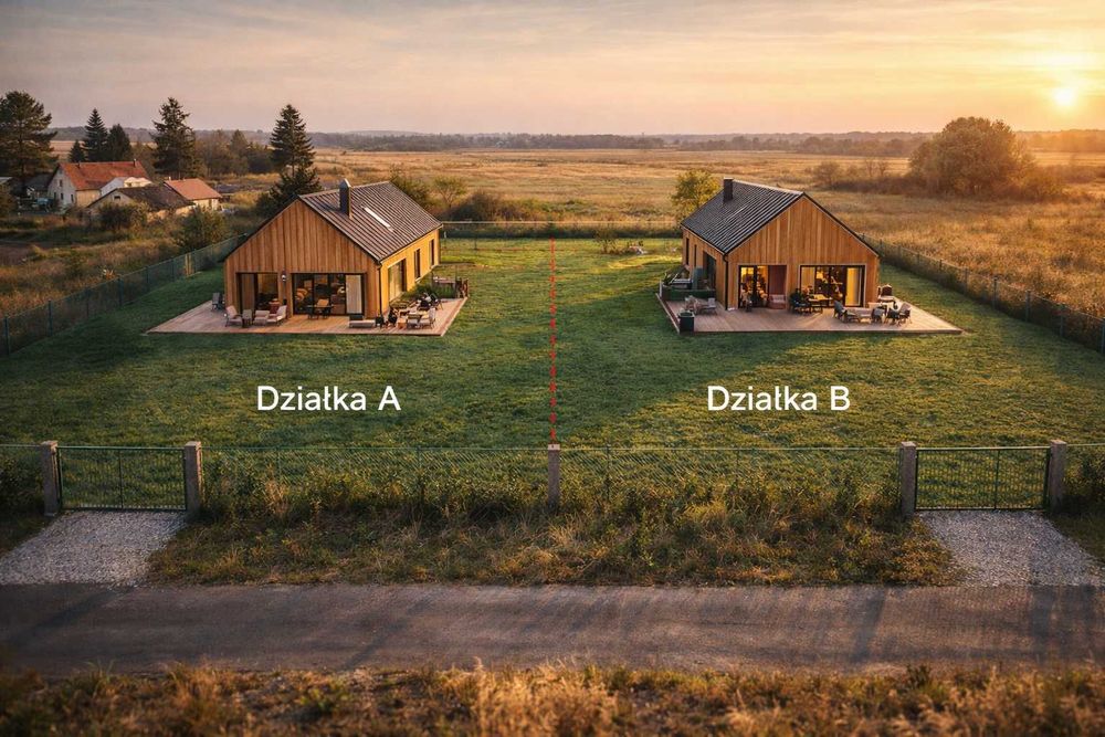 Działka budowlana 659 m² z WZ | Boguniewo k. Rogoźna | prąd i woda przy granicy | las i 2 jeziora obok - Widok 4