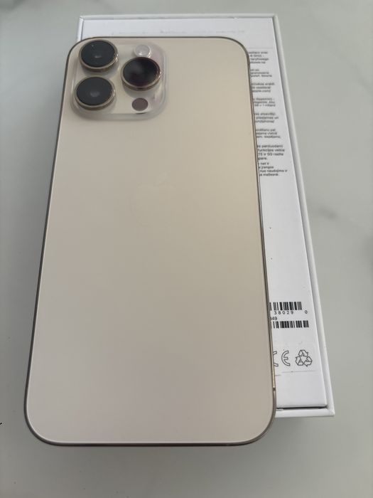 Iphone 14 pro max gold 128