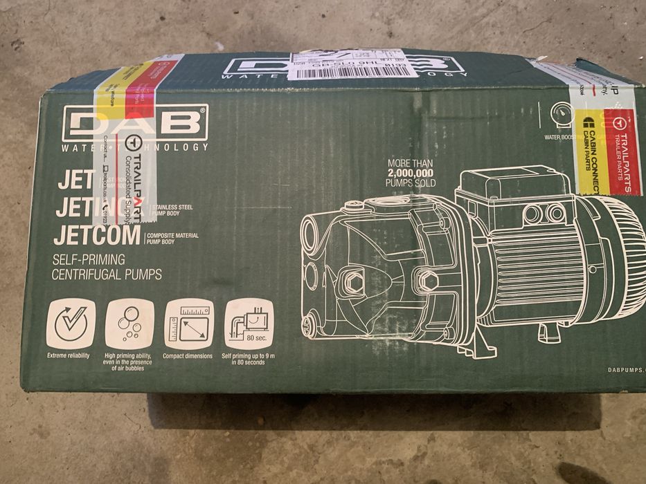 Samozasysająca pompa wirowa  DAB JETINOX 82 M.