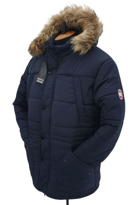 Мужская зимняя куртка Аляска "Canada "  СУПЕР БАТАЛ.