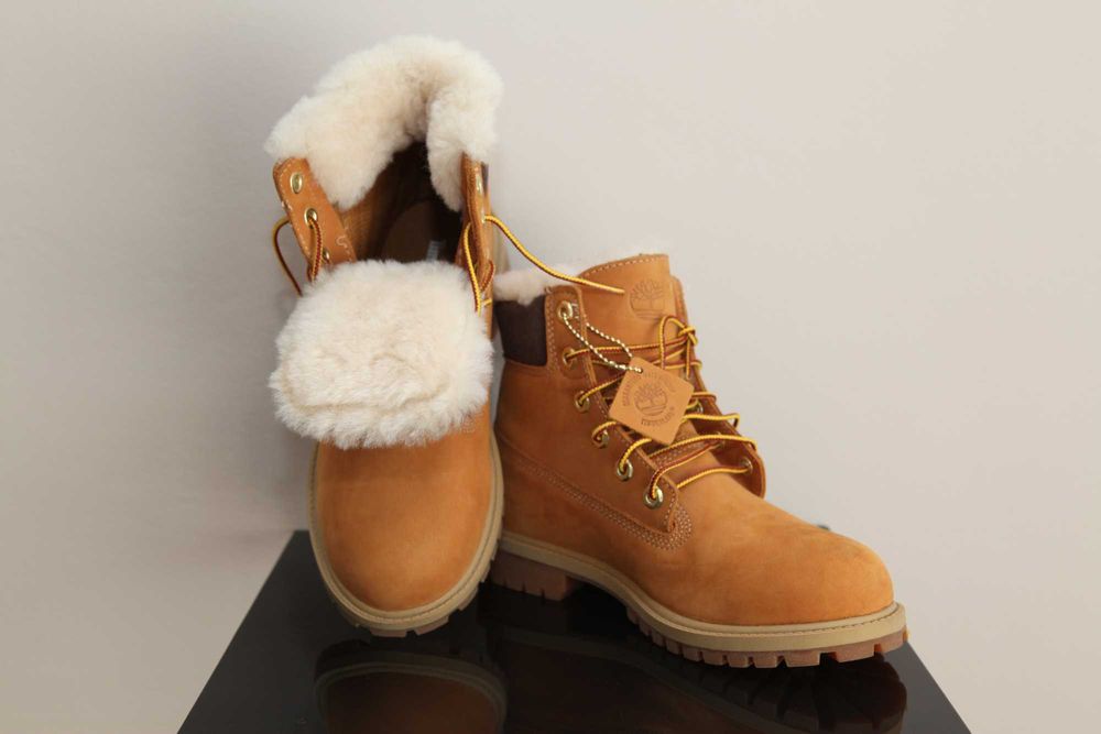 Buty Timberland  młodzieżowe z futerkiem