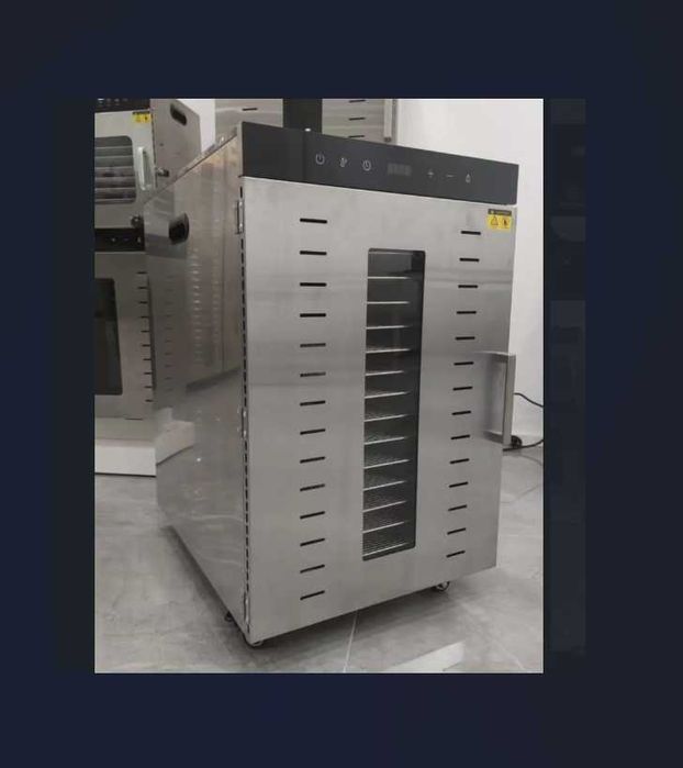 Дегидратор професійний сушка для фруктів м"яса грибів 16 лотків 38*40