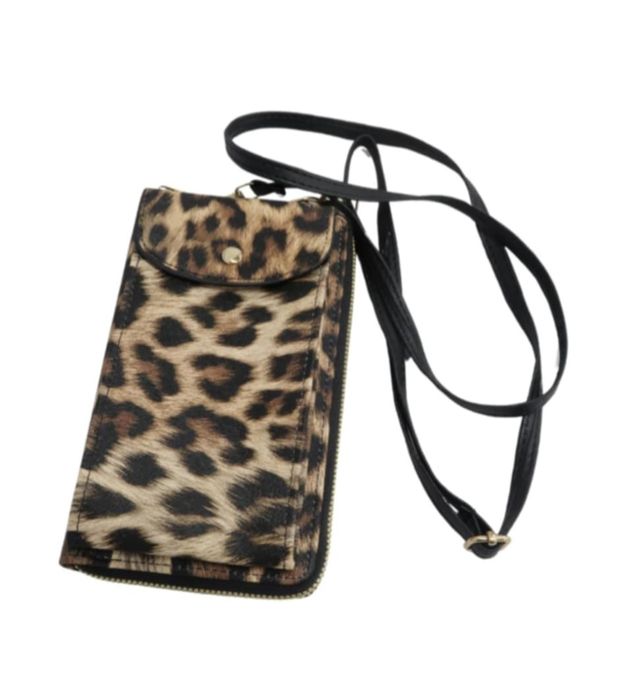 Torebka Damska Organizer w Panterkę