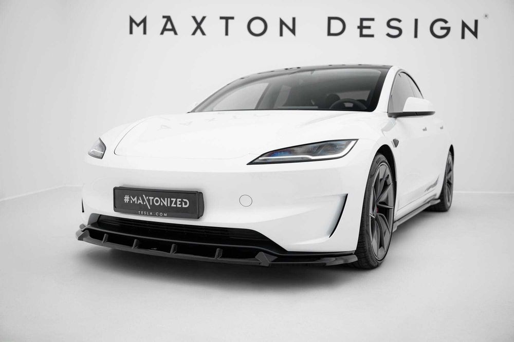 Lip Frontal Maxton Design | Tesla Model 3 Performance Mk1 Facelift
