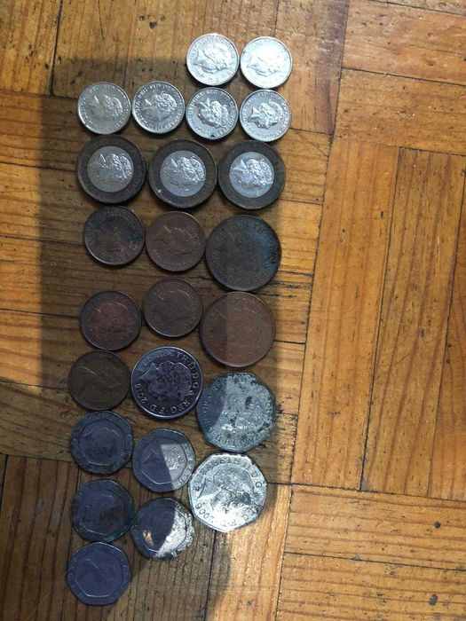 Moedas várias colecção