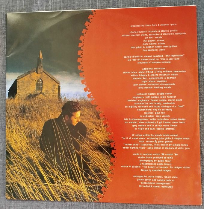 Simple Minds – Street Fighting Years (Original 1989 Vinyl LP)