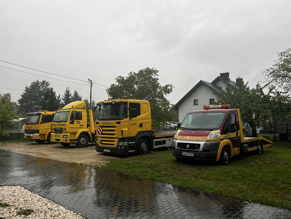 CIE-HOL Transport maszyn do 16 ton pomoc drogowa