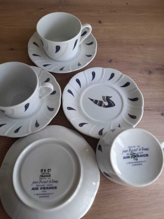 Conjunto Chá /Café - ANTIGA DRAGÃO DE LIMOGES