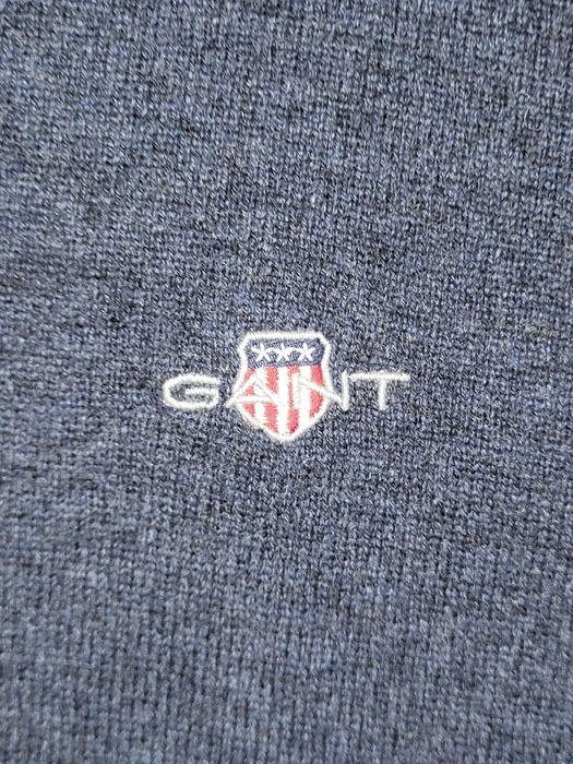 Granatowy sweter GANT, rozmiar L