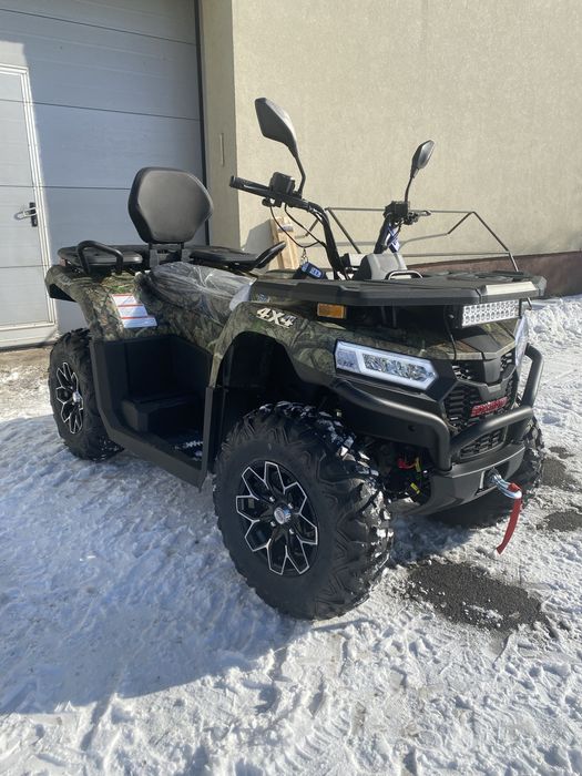 Електричний квадроцикл SokMoto Raptor EV 15кВт 4х4