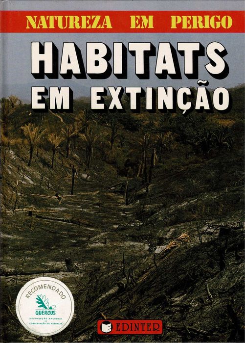 Livro "Habitats em extinção"