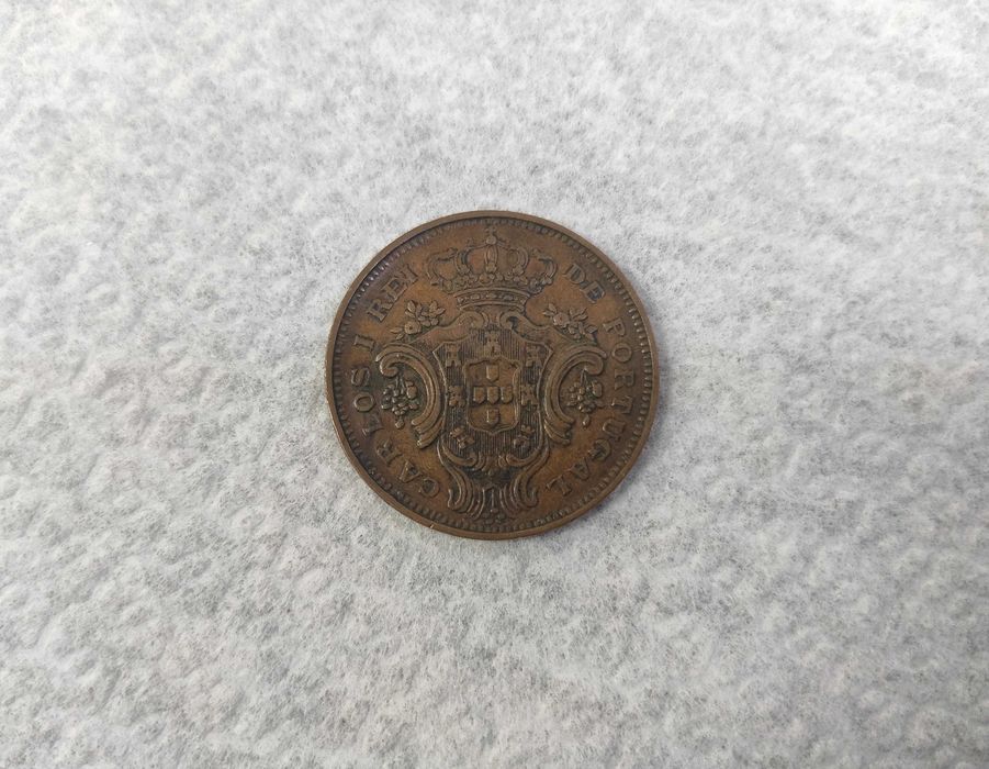Moeda 10 Reis 1901