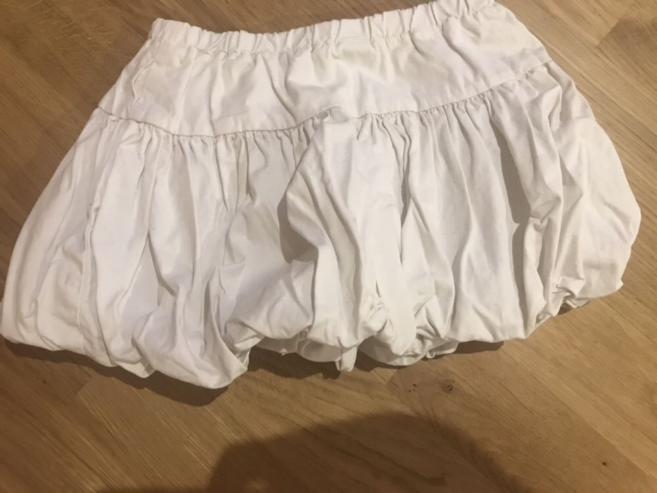 Biała spódniczka bombka ZARA KIDS