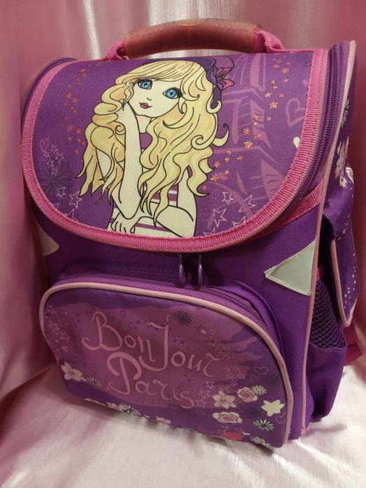 Продам каркасный портфель, рюкзак для девочки