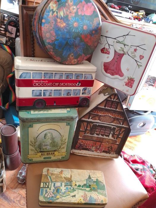 Here! There Are Tins! Various—House Crane Company, Bus M. Spencer, Others Since €2